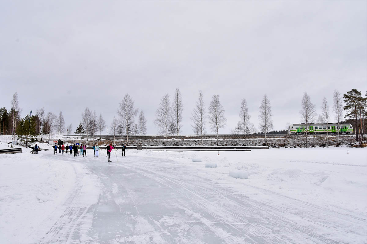 Lähtöpaikka helposti saavutettavissa