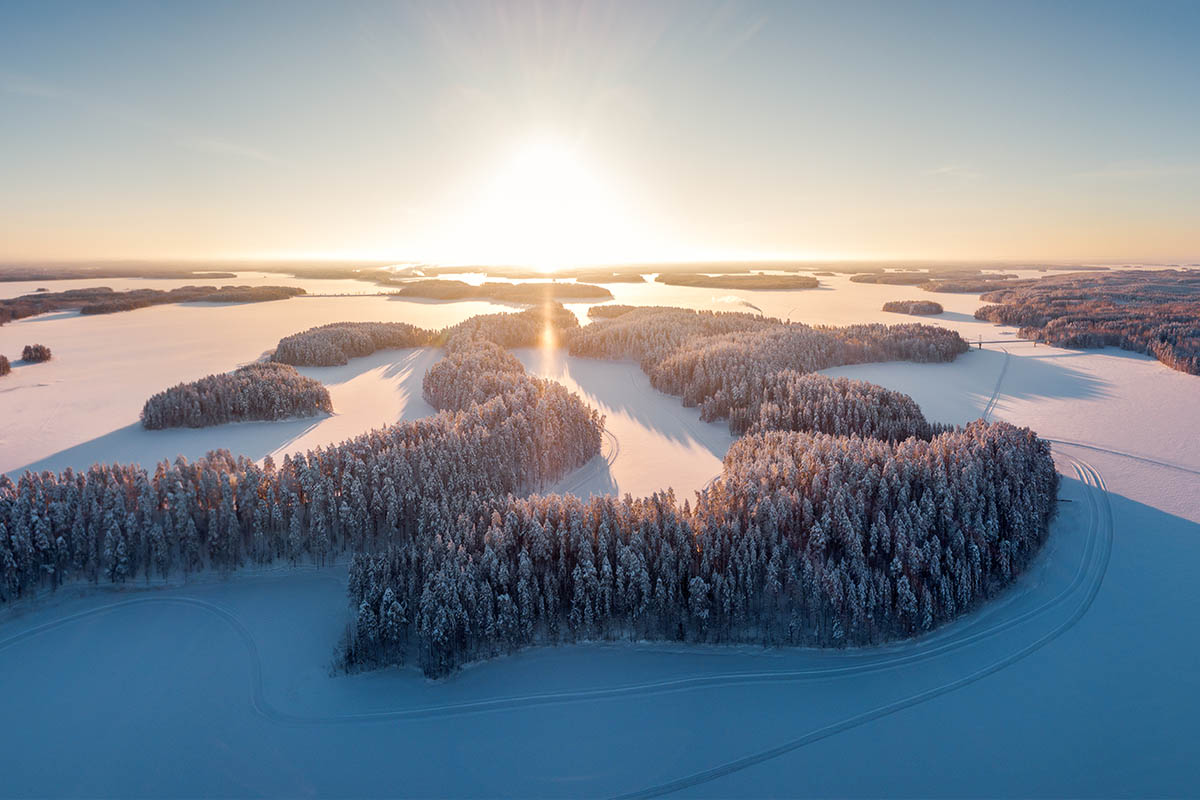 Luistele keskellä kansallismaisemaa